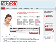 Tablet Screenshot of nexcon.eu